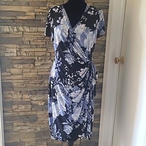 INC floral dress large
